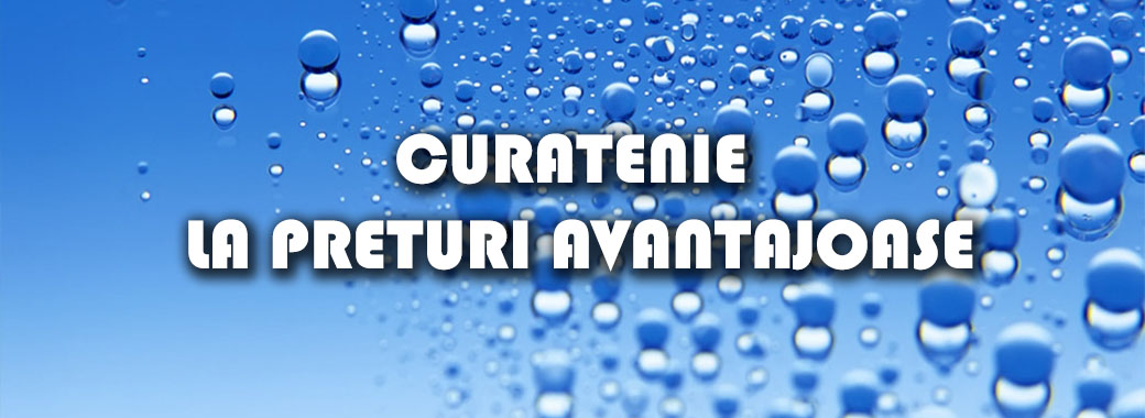 Curatenie la preturi avantajoase